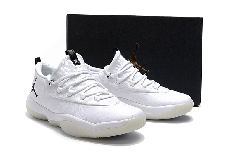 Jordan Griffin 2018 Low All White Shoes - Click Image to Close